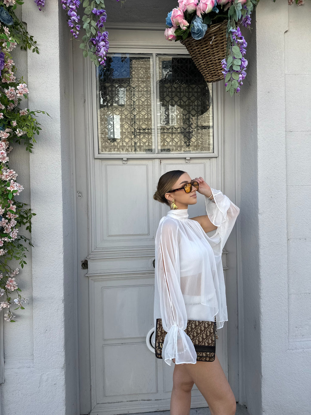 Blouse Solea blanche