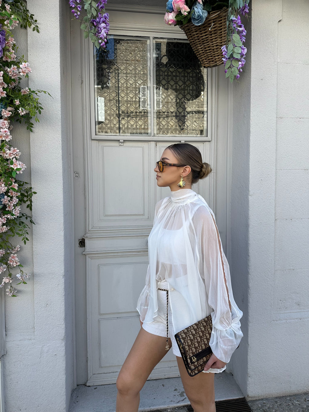 Blouse Solea blanche