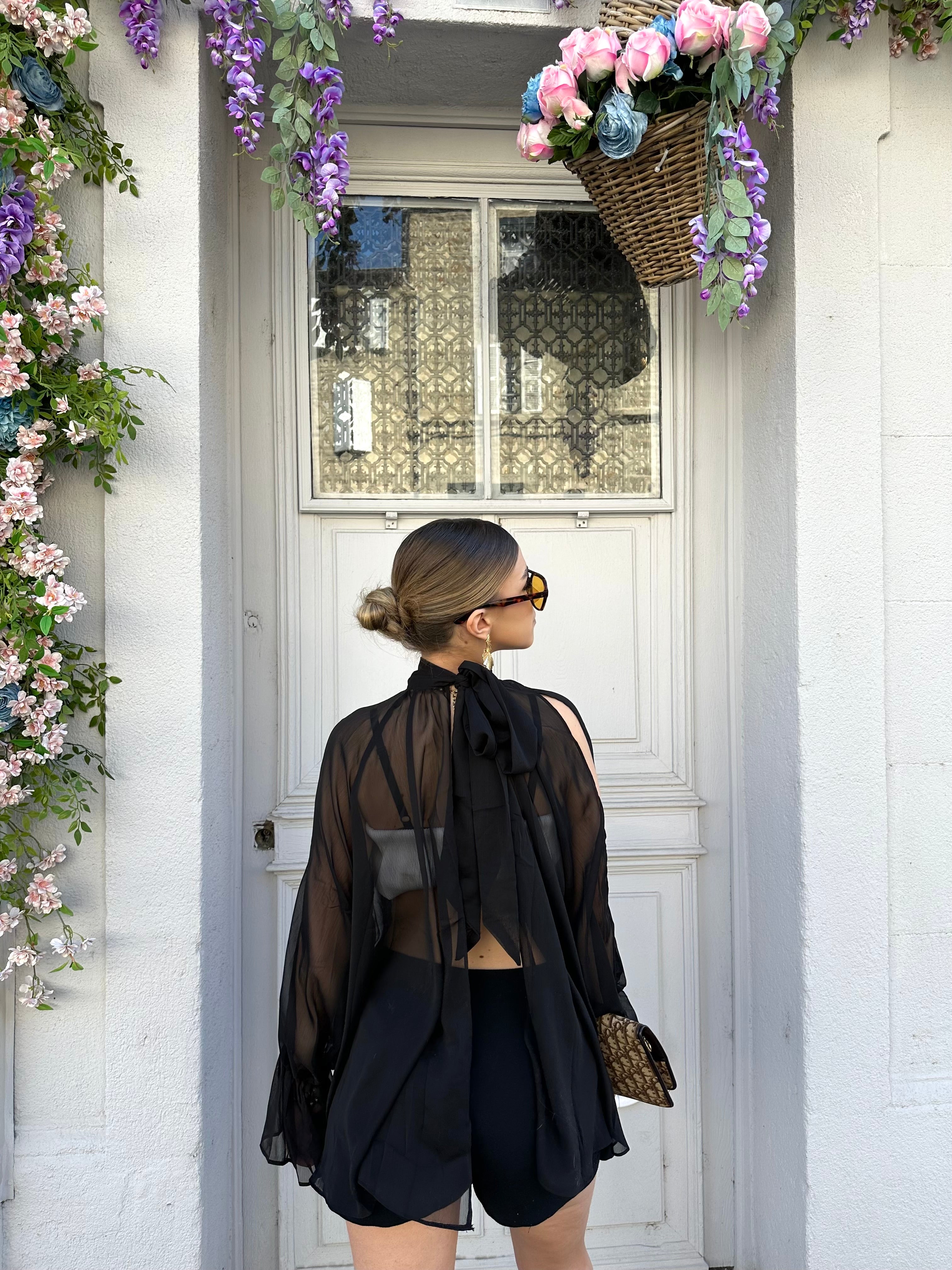 Blouse Solea noire